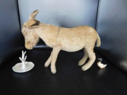 steiff large donkey good a